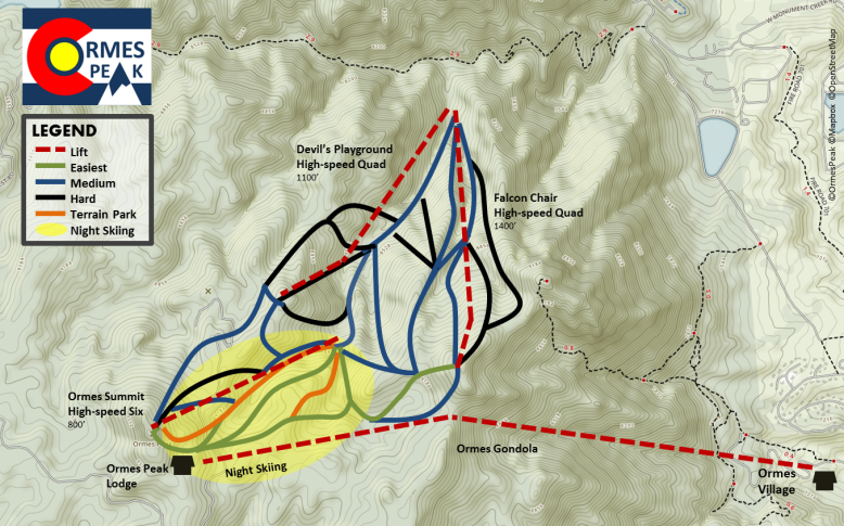 Alpine Trail Map